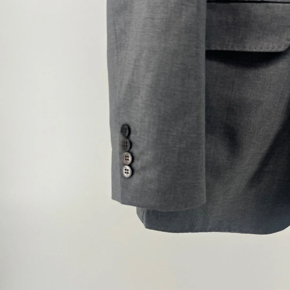 Paul Smith Men's Grey Wool Blazer Sport Coat Size 44R NWOT READ‎ 0799
